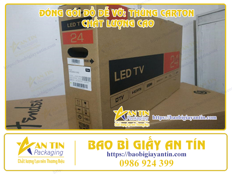 Sự Lựa Chọn Tuyệt Vời Trong Đóng Gói Đồ Dễ Vỡ: Thùng Carton Chất Lượng Cao