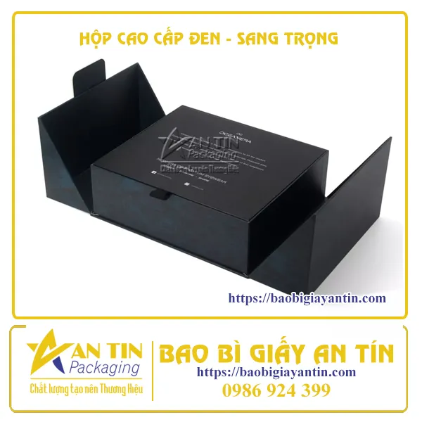 HỘP CAO CẤP ĐEN - SANG TRỌNG