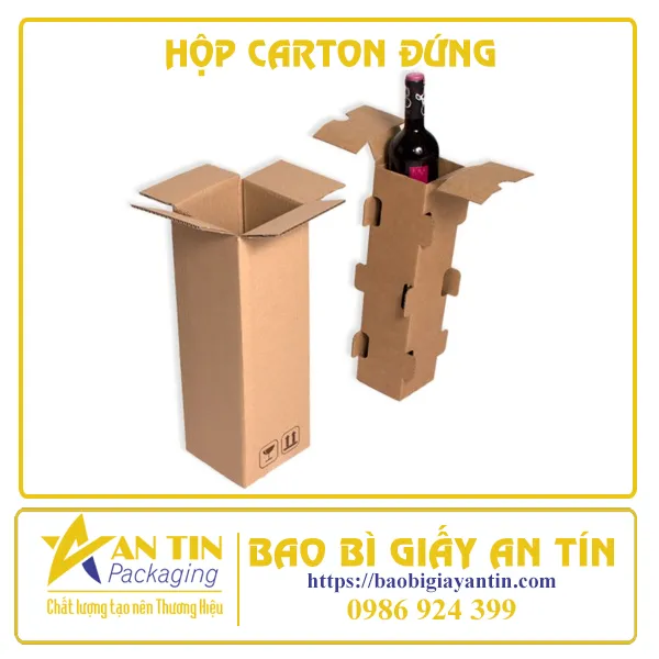 HỘP CARTON ĐỨNG