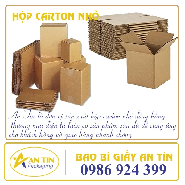HỘP CARTON NHỎ