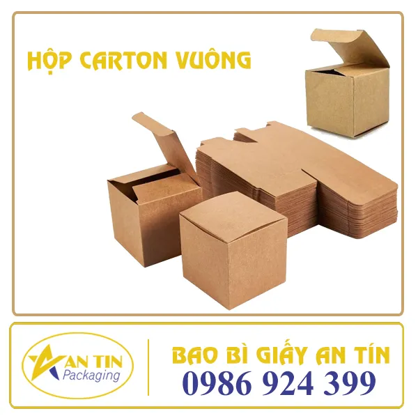 HỘP CARTON VUÔNG