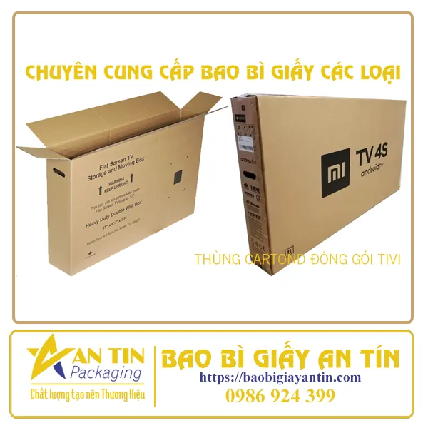 THÙNG CARTON ĐÓNG GÓI TIVI