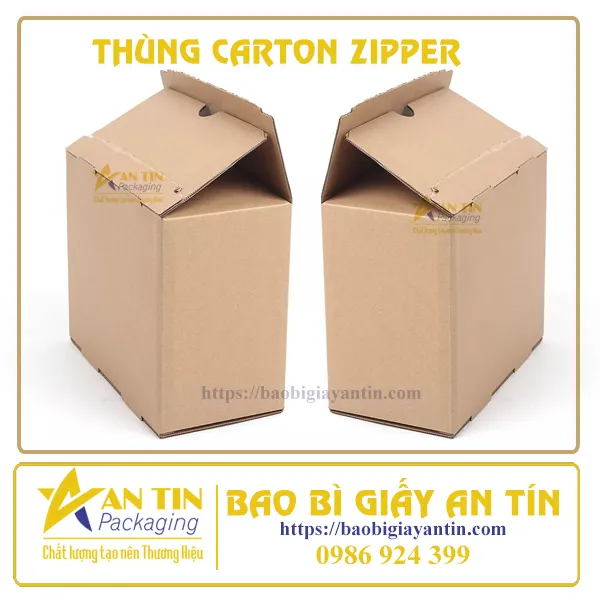 THÙNG CARTON ZIPPER