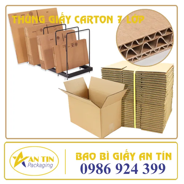THÙNG GIẤY CARTON 7 LỚP