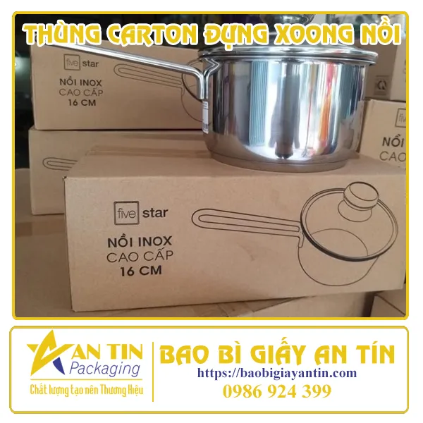 THÙNG CARTON ĐỰNG XOONG NỒI