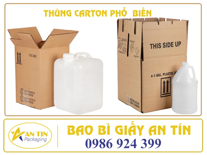 Bảng báo giá thùng carton giá rẻ các loại kích thước mới 2022