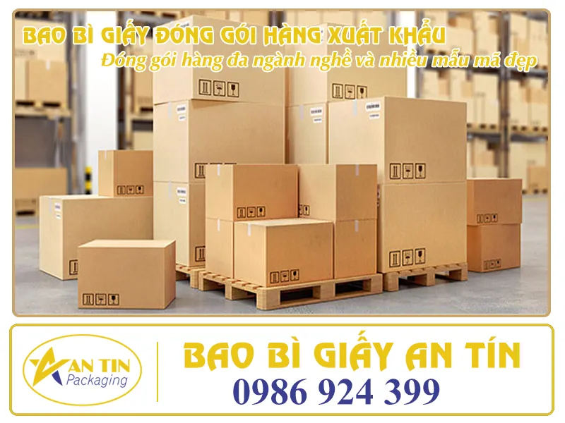 BAO BÌ GIẤY ĐÓNG GÓI HÀNG XUẤT KHẨU