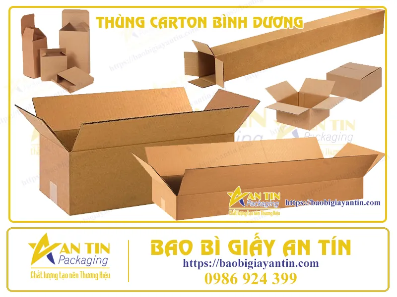 CÔNG TY SẢN XUẤT THÙNG CARTON BÌNH DƯƠNG CHẤT LƯỢNG VỚI GIÁ THÀNH CẠNH TRANH