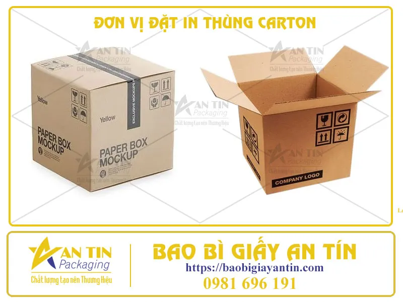 Làm Sao Để Chọn Đơn Vị Đặt In Thùng Carton Theo Yêu Cầu Của Doanh Nghiệp