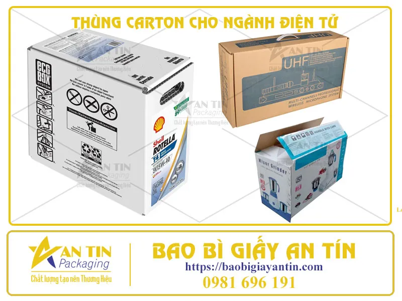 Nâng Cao Chất Lượng Đóng Gói Với Thùng Carton Cho Ngành Điện Tử