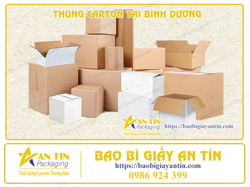 NHẬN LÀM THÙNG CARTON TẠI BÌNH DƯƠNG THEO YÊU CẦU CỦA KHÁCH HÀNG