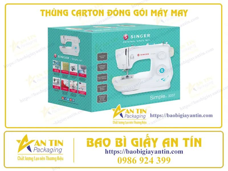 SIÊU TIẾT KIỆM CHI PHÍ VỚI THÙNG CARTON ĐÓNG GÓI MÁY MAY