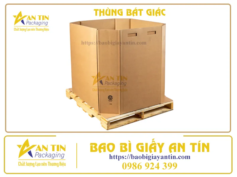 THÙNG BÁT GIÁC HÌNH DÁNG ĐỘC LẠ NHƯNG ƯU ĐIỂM TRÊN CẢ TUYỆT VỜI