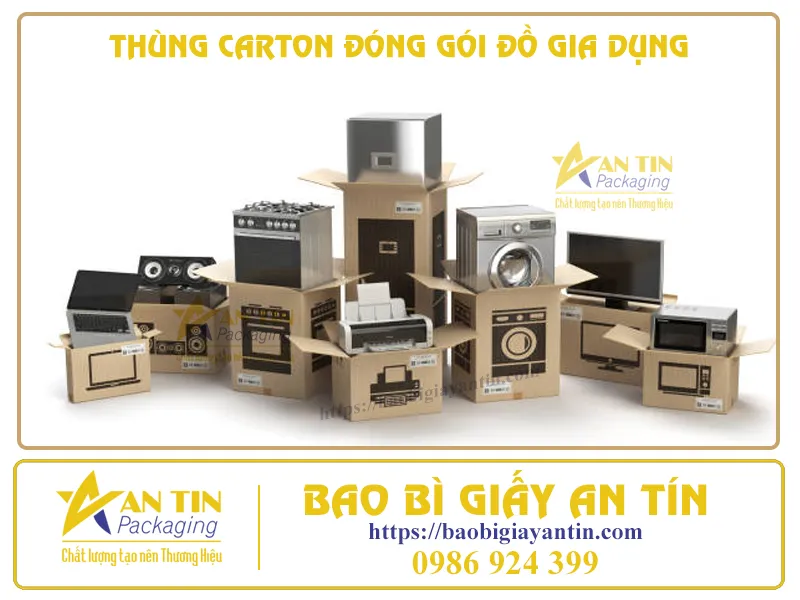 THÙNG CARTON ĐỰNG ĐỒ GIA DỤNG