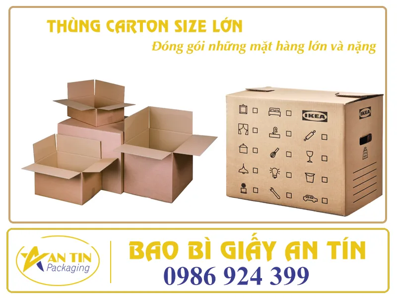 TOP NHỮNG MẪU THÙNG CARTON ĐÓNG HÀNG ĐẸP