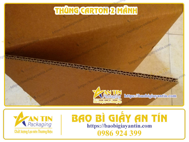 Thùng Carton 2 Mảnh: Tối Ưu Hóa Cho Thùng Có Kích Thước Chiều Dài Trên 2m
