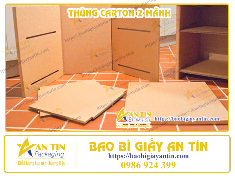 Thùng Carton 2 Mảnh: Tối Ưu Hóa Cho Thùng Có Kích Thước Chiều Dài Trên 2m
