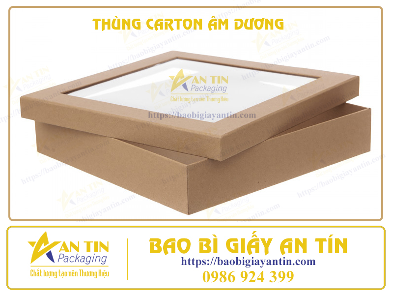 Thùng carton âm dương thiết kế thông minh