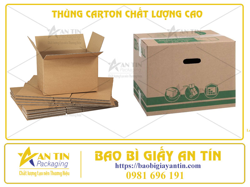 Thùng Carton Chất Lượng Cao, Giá Tốt Giải Pháp Đóng Gói Thông Minh