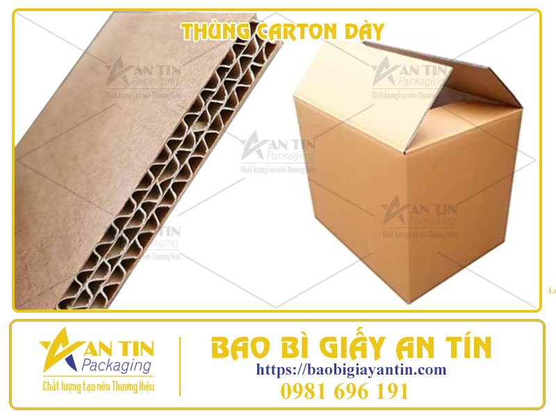Thùng Carton Dày Giải Pháp Hoàn Hảo Cho Việc Bảo Vệ Hàng Hóa Khỏi Va Đập Và Hư Hỏng