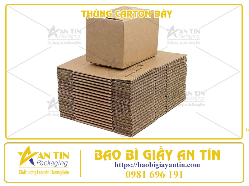 Thùng Carton Dày Giải Pháp Hoàn Hảo Cho Việc Bảo Vệ Hàng Hóa Khỏi Va Đập Và Hư Hỏng