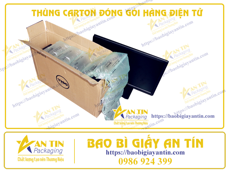 Thùng carton đóng gói hàng điện tử giá tốt An Tín