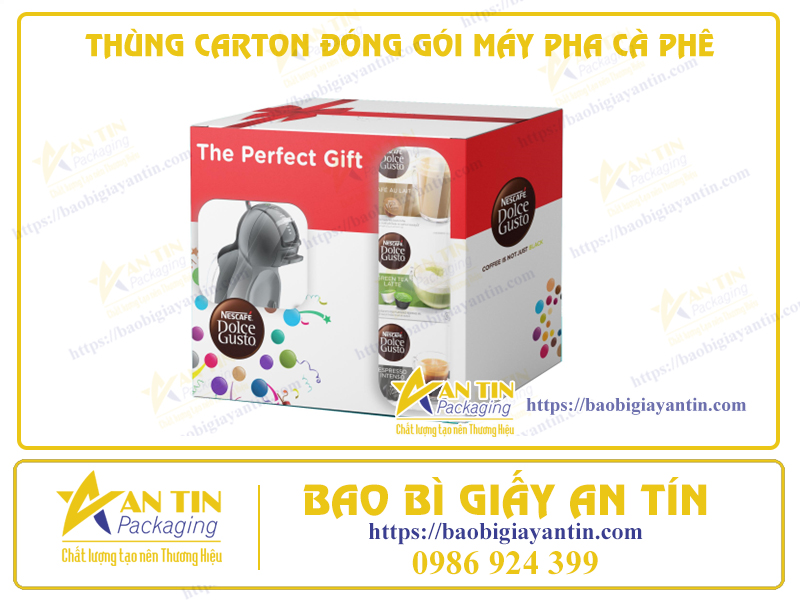 Thùng Carton Đóng Gói Máy Pha Cà Phê Chuyên Nghiệp Dành Cho Doanh Nghiệp