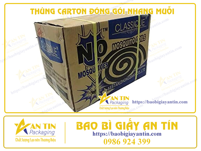 Thùng carton đóng gói nhang muỗi Thùng carton đóng gói nhang muỗi
