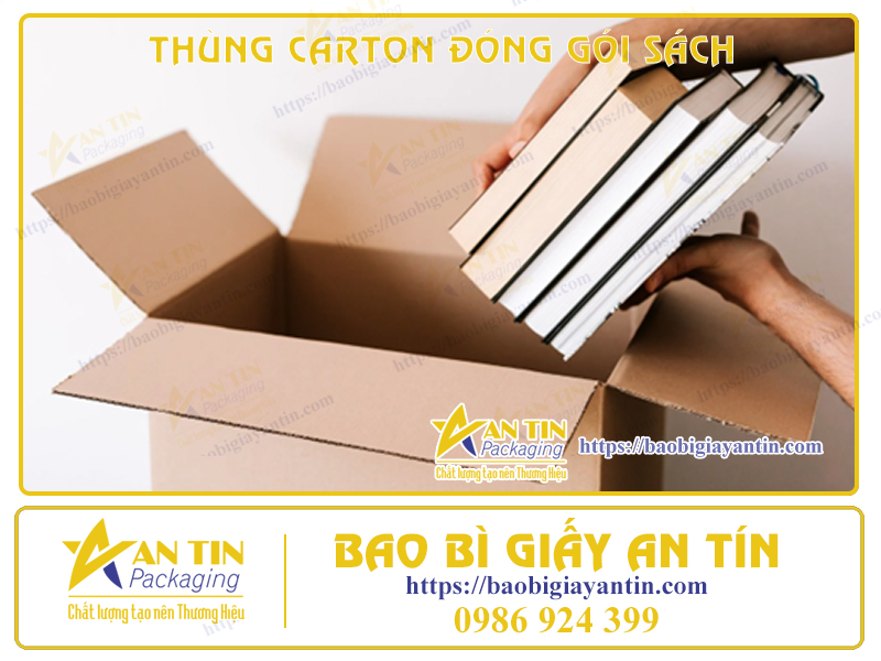 Thùng Carton Đóng Gói Sách Theo Yêu Cầu - Nâng Niu Trọn Vẹn Từng Con Chữ