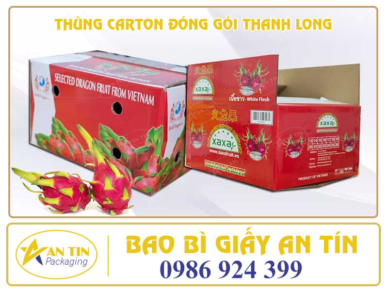 Thùng carton đựng thanh long