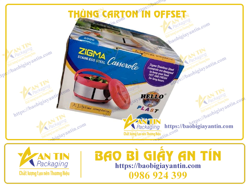 Thùng Carton In Offset - Giải Pháp Đóng Gói Tinh Tế, Chuyên Nghiệp Từ Bao Bì Giấy An Tín
