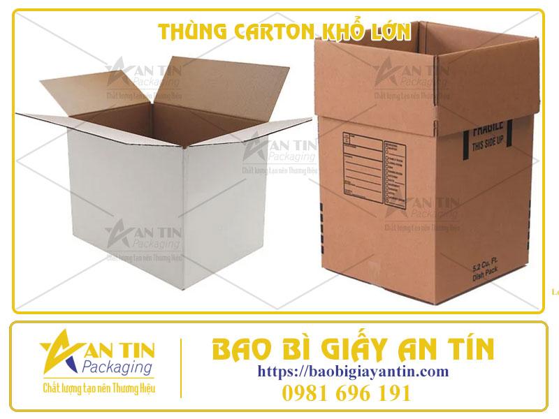 Thùng Carton Khổ Lớn - Giải Pháp Đóng Gói Hoàn Hảo Cho Doanh Nghiệp Của Bạn!