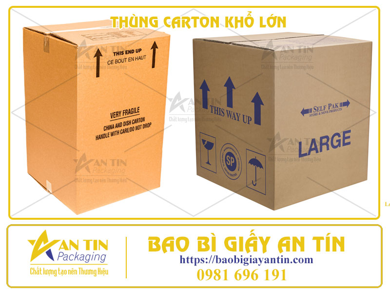Thùng Carton Khổ Lớn - Giải Pháp Đóng Gói Hoàn Hảo Cho Doanh Nghiệp Của Bạn!