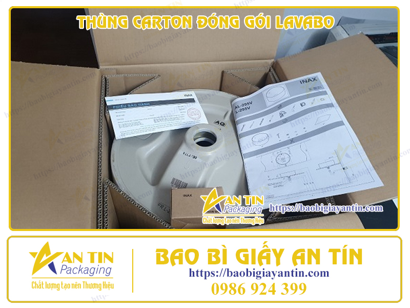 Thùng Carton Lavabo Chuyên Dụng Giúp Tối Ưu Hóa Quy Trình Đóng Gói - Vận Chuyển