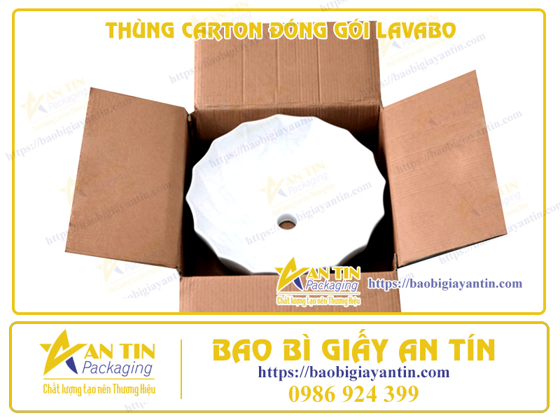 Thùng Carton Lavabo Chuyên Dụng Giúp Tối Ưu Hóa Quy Trình Đóng Gói - Vận Chuyển