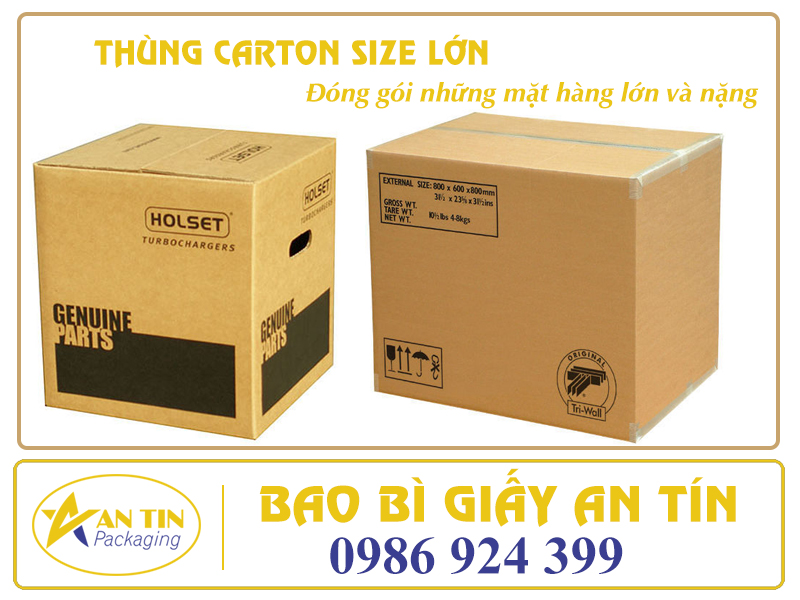 Thùng Carton size lớn An Tín