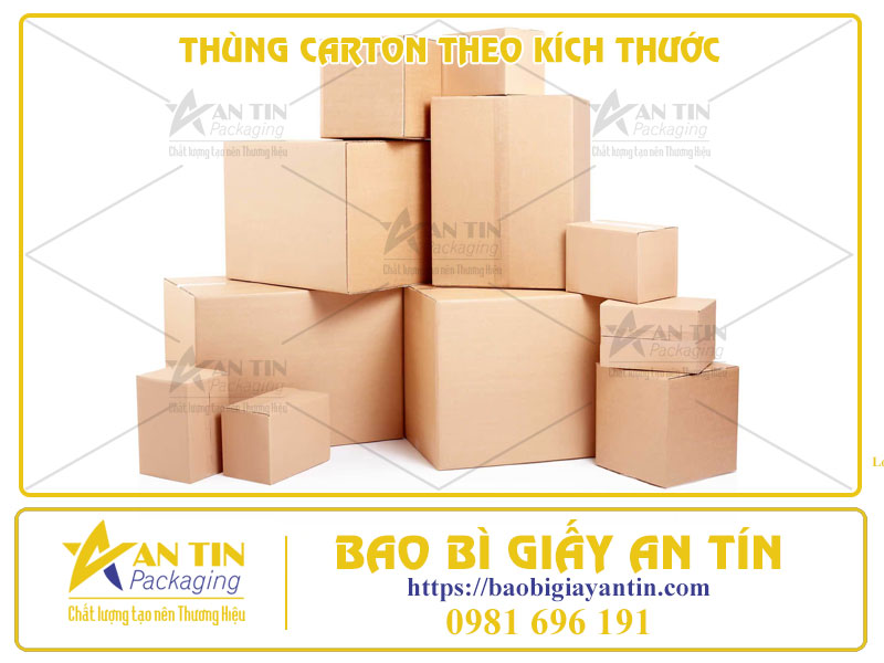 Thùng Carton Theo Kích Thước - Lựa Chọn Đáng Tin Cậy Cho Vận Chuyển Của Bạn
