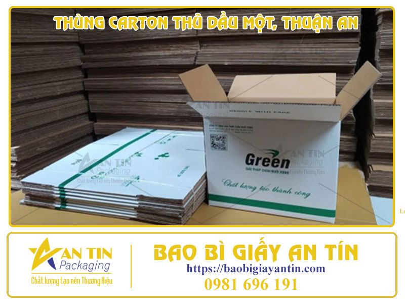 Thùng Carton Thủ Dầu Một, Thuận An - In Ấn Theo Yêu Cầu, Giao Hàng Tận Nơi