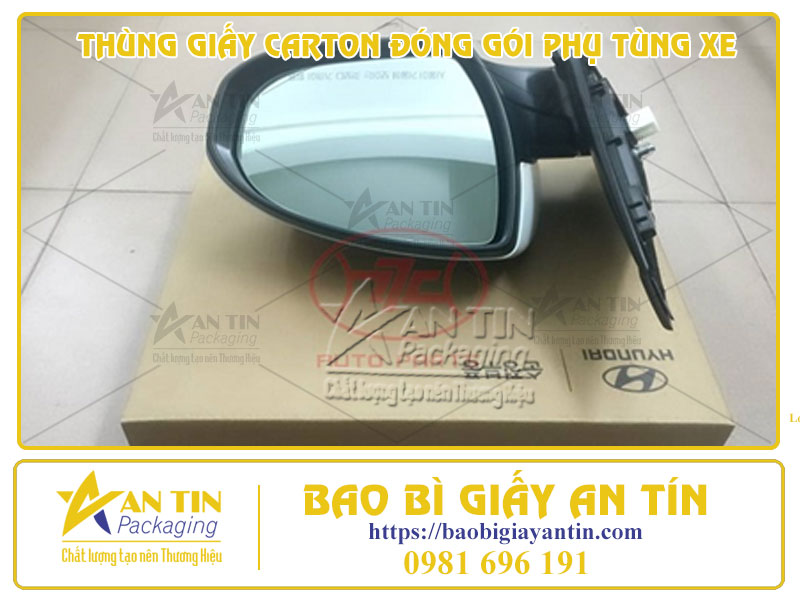 Thùng Giấy Carton Chuyên Nghiệp Đóng Gói Phụ Tùng Xe