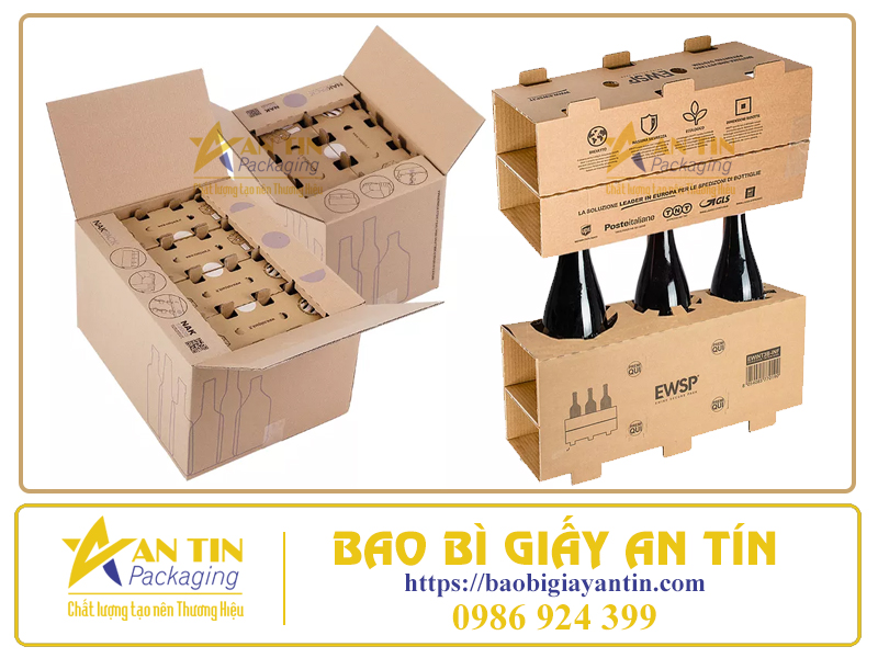 Thùng giấy carton đóng gói bia