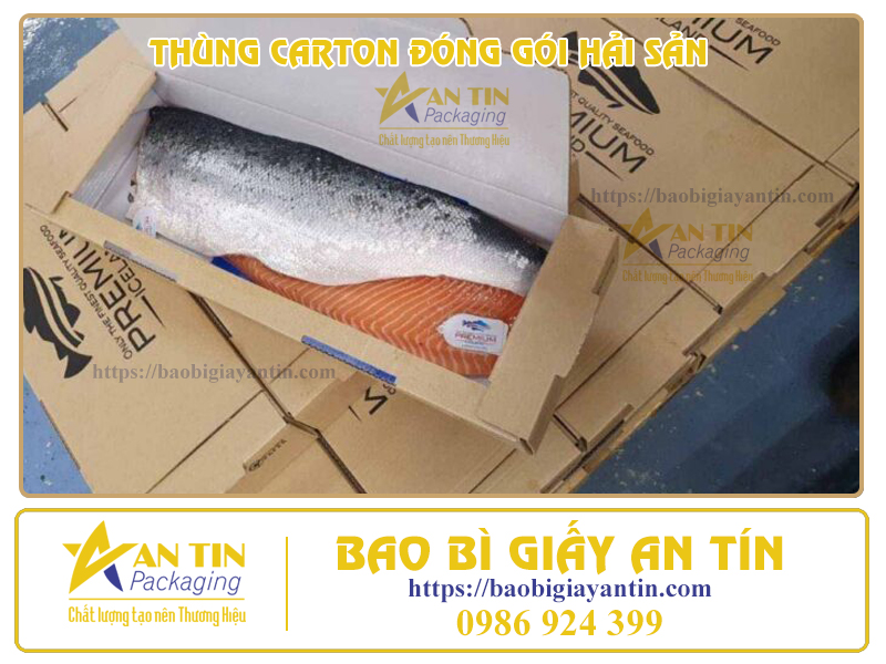 Tiêu chuẩn thùng đóng gói thủy sản