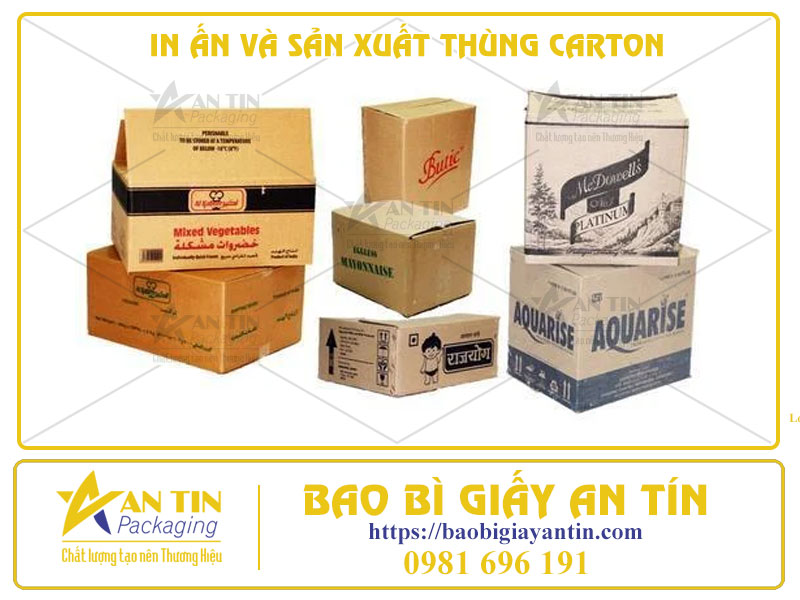 Tìm Hiểu Chi Tiết Quy Trình In Ấn Và Sản Xuất Thùng Carton Trọn Gói Từ Bao Bì An Tín