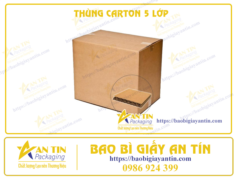 Tinh Tế Và Chuyên Nghiệp: Thùng Carton 5 Lớp In Offset Chất Lượng Hàng Đầu
