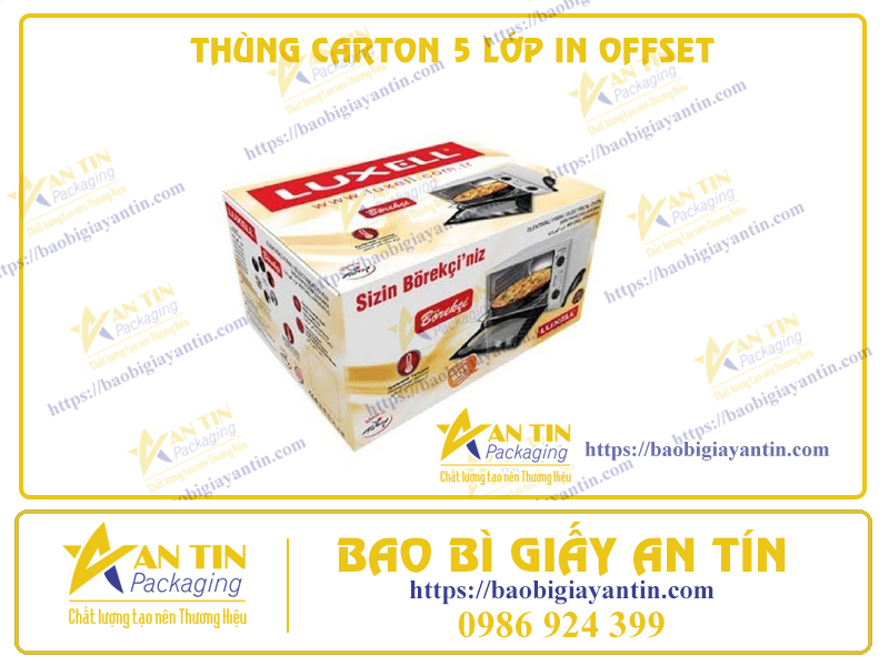 Tinh Tế Và Chuyên Nghiệp Thùng Carton 5 Lớp In Offset Chất Lượng Hàng Đầu