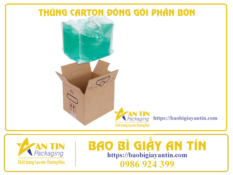 Tối Ưu Hóa Bảo Quản Và Vận Chuyển Với Thùng Carton Đóng Gói Cho Phân Bón