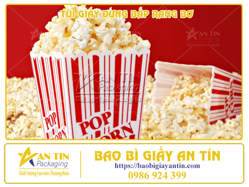 Túi Giấy Đựng Bắp Rang Bơ - Sự Lựa Chọn Hoàn Hảo Cho Thương Hiệu Của Bạn