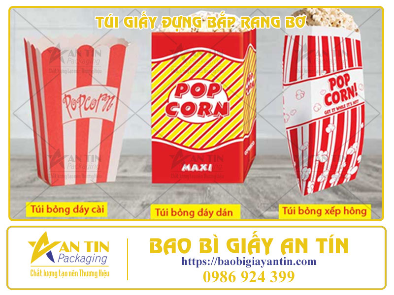 Túi Giấy Đựng Bắp Rang Bơ - Sự Lựa Chọn Hoàn Hảo Cho Thương Hiệu Của Bạn