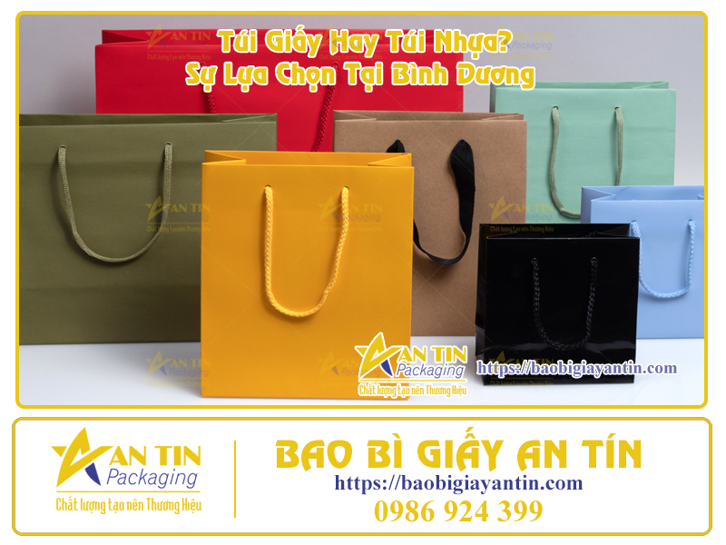 Túi Giấy Nhiều Màu An Tín Packaging Túi Giấy Nhiều Màu An Tín Packaging