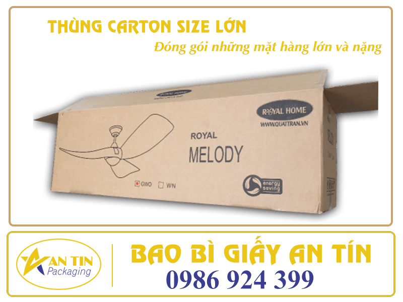 Ứng dụng của thùng carton lớn 3 lớp