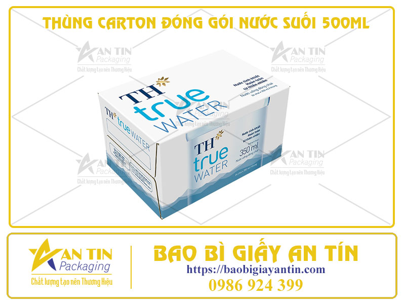Ưu Điểm Và Nhược Điểm Thùng Carton Đóng Gói Nước Suối 500ml